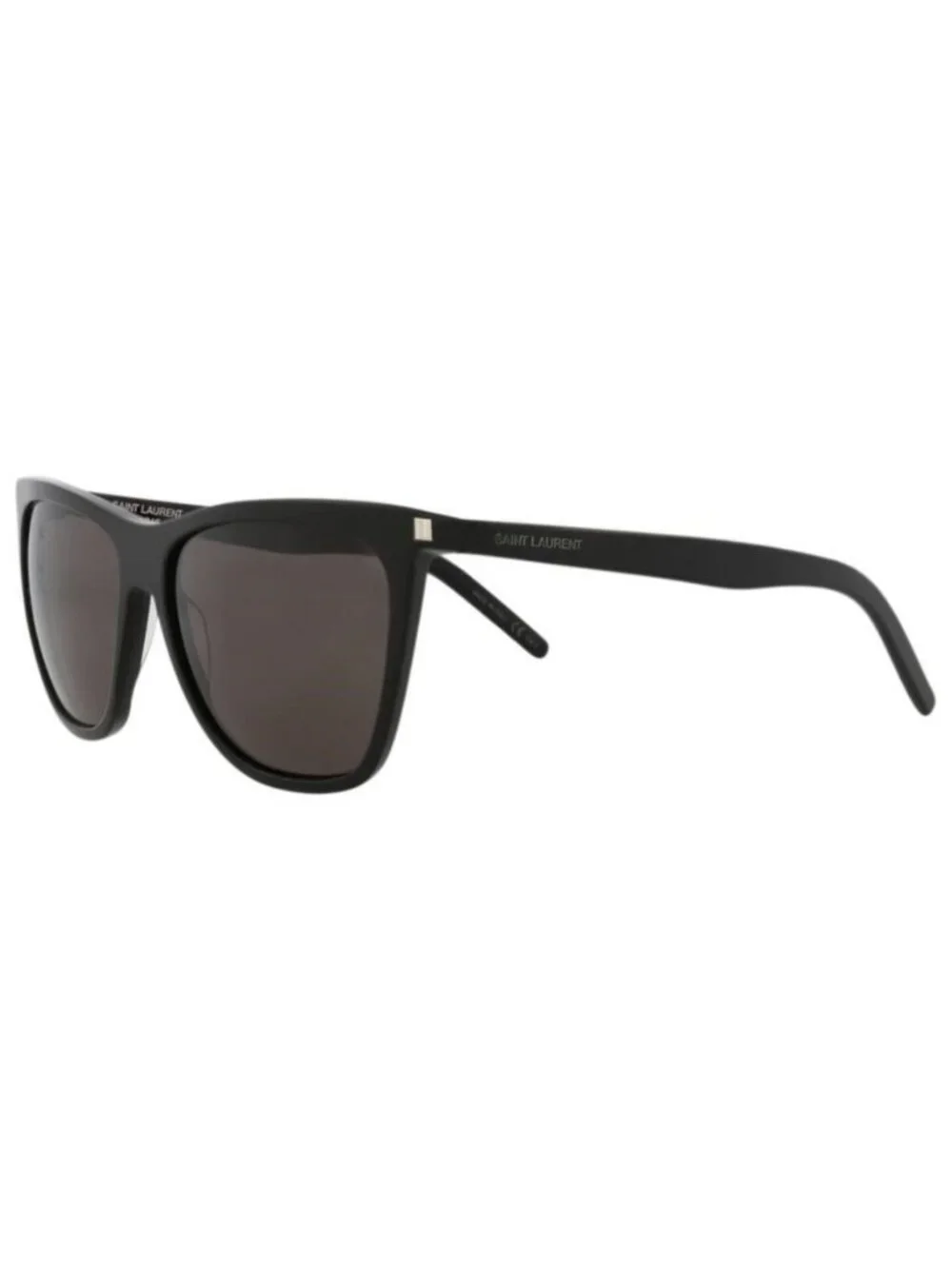 New Saint Laurent Womens Cat Eye Black Black Black Fashion Designer Sunglasses